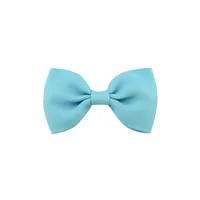 European And American Solid Color Children's Bow Cute Hairpin sku image 10