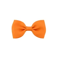 European And American Solid Color Children's Bow Cute Hairpin sku image 12