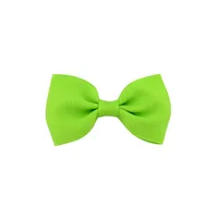 European And American Solid Color Children's Bow Cute Hairpin sku image 6