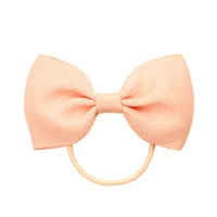 European And American Hair Accessories Children's Solid Color Bow Cute Hair Tie sku image 15