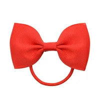European And American Hair Accessories Children's Solid Color Bow Cute Hair Tie sku image 19