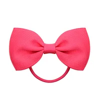 European And American Hair Accessories Children's Solid Color Bow Cute Hair Tie sku image 32