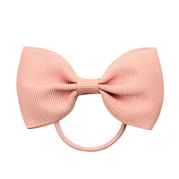 European And American Hair Accessories Children's Solid Color Bow Cute Hair Tie sku image 20