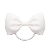 European And American Hair Accessories Children's Solid Color Bow Cute Hair Tie sku image 21