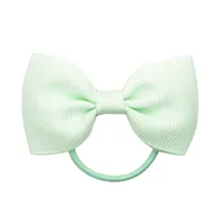 European And American Hair Accessories Children's Solid Color Bow Cute Hair Tie sku image 22