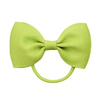 European And American Hair Accessories Children's Solid Color Bow Cute Hair Tie sku image 23