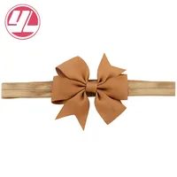 Children's Hairband Webbing Fishtail Bowknot Hairband Baby Headband sku image 6