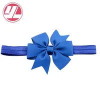 Children's Hairband Webbing Fishtail Bowknot Hairband Baby Headband sku image 22