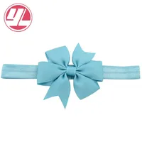 Children's Hairband Webbing Fishtail Bowknot Hairband Baby Headband sku image 8