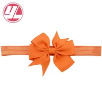 Children's Hairband Webbing Fishtail Bowknot Hairband Baby Headband sku image 23