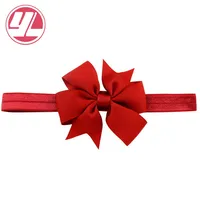 Children's Hairband Webbing Fishtail Bowknot Hairband Baby Headband sku image 10