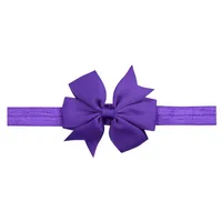 Children's Hairband Webbing Fishtail Bowknot Hairband Baby Headband sku image 16