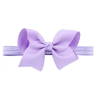 European And American Children's Handmade Solid Color Alice Flower Bow Baby Headband sku image 31