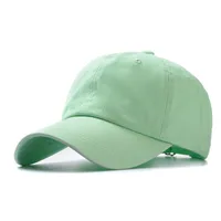 Fashion Washed Cotton Hats Solid Color  Baseball Caps Outdoor Caps Sun Hats sku image 10
