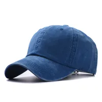 Fashion Washed Cotton Hats Solid Color  Baseball Caps Outdoor Caps Sun Hats sku image 11