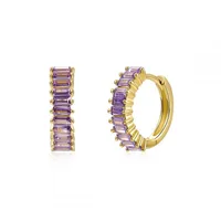 Geometric Fashion Copper Zircon Plating Earrings sku image 4