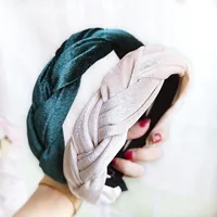 Retro Twist Cloth Handmade Hair Band 1 Piece main image 1