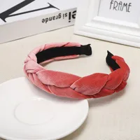 Retro Twist Cloth Handmade Hair Band 1 Piece sku image 8