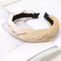 Retro Twist Cloth Handmade Hair Band 1 Piece sku image 5