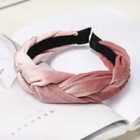 Retro Twist Cloth Handmade Hair Band 1 Piece sku image 2