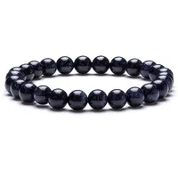 Fashion Round Natural Stone Beaded Bracelets sku image 2