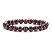 Fashion Round Natural Stone Beaded Bracelets sku image 15