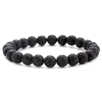 Fashion Round Natural Stone Beaded Bracelets sku image 3