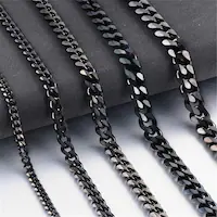 Hip-hop Geometric Titanium Steel Plating Unisex Necklace sku image 4