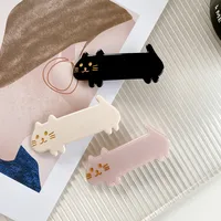 Cartoon Style Cat Acetic Acid Sheets Handmade Hair Clip 1 Piece main image 4