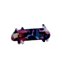 Cartoon Style Cat Acetic Acid Sheets Handmade Hair Clip 1 Piece main image 1