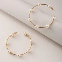 Letter Vintage Style Alloy No Inlaid Plating Earrings main image 3