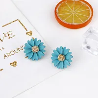 1 Pair Flower Fashion Alloy Ear Studs main image 4