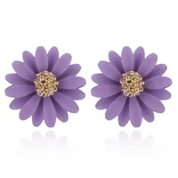 1 Pair Flower Fashion Alloy Ear Studs sku image 3
