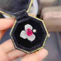 Luxurious Copper Flower Flocking Diamond Artificial Gemstones Women'S sku image 2