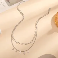 Animal Stainless Steel Titanium Steel Pendant Necklace Wholesale sku image 1