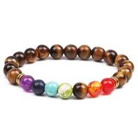 Printing Fashion No Inlaid Natural Stone Bracelets Wholesale sku image 1