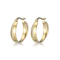 1 Piece Geometric Simple Style 304 Stainless Steel Plating Earrings main image 5