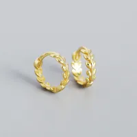 Leaf Fashion No Inlaid Plating Earrings sku image 1
