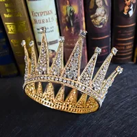 Mujeres Corona Retro Aleación Enchapado main image 2