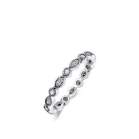 Mode S925 En Argent Sterling En Forme De Coeur Étoile Couronne Anneau main image 4