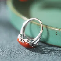 Retro Geometric Plating Women'S main image 3