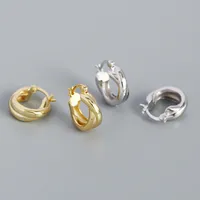 Geométrico Moda Sin Incrustaciones Enchapado Pendientes main image 4