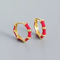 Geometric Fashion No Inlaid Stoving Varnish Earrings sku image 10