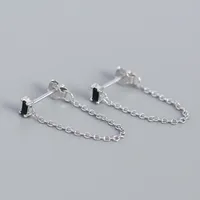 Geometric Fashion Gem Plating Earrings Ear Studs sku image 3