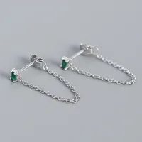 Geometric Fashion Gem Plating Earrings Ear Studs sku image 5
