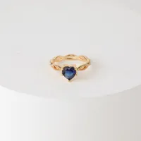 Copper Heart Plating Zircon Women'S main image 3