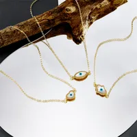 Geometric Fashion Zircon Brass Pendant Necklace Wholesale main image 2