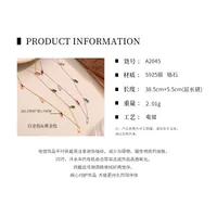 Geometric Fashion 925 Sterling Silver Necklace Wholesale main image 4
