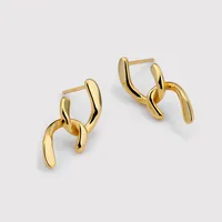 Geometric Fashion 925 Sterling Silver Plating Earrings Ear Studs main image 1
