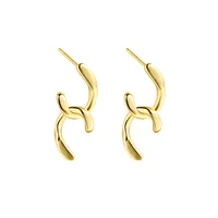 Geometric Fashion 925 Sterling Silver Plating Earrings Ear Studs main image 5